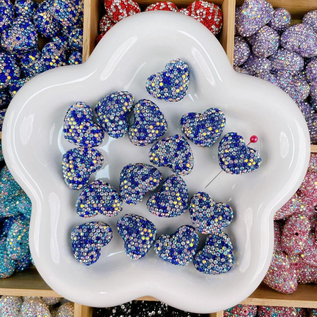 Handmade Rhinestone Crystal Beads for DIY Jewelry: Diamond Ball, Spacer, Pendant Materials