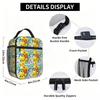 Cartoon Pokemon Theme Insulated Lunch Bag Meal Pack Rice Bag  Bolsa Student Bento Lunch Handbag Insulation