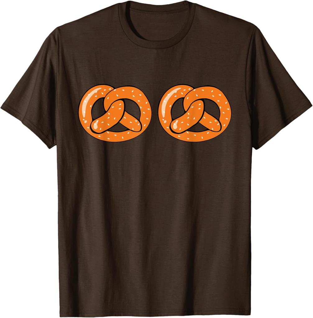 Pretzel Funny German Festival Design Funny Pretzel Unisex T-Shirt
