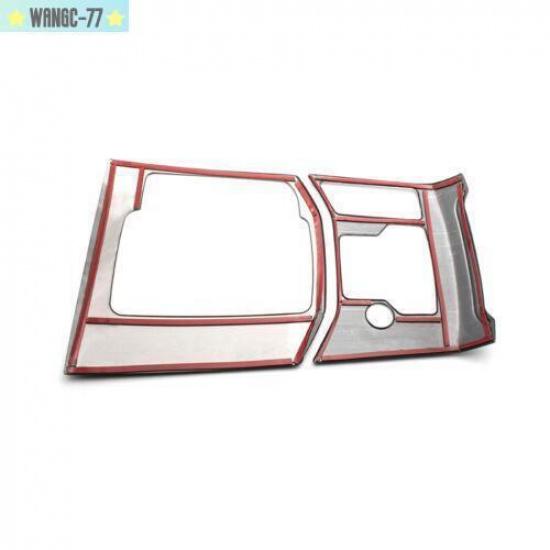 Titanium Interior Central Console Gear Shift Cover Trim For Mazda CX5 2017+