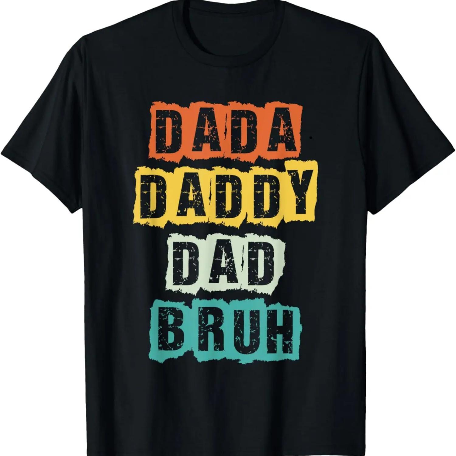 

Смешная футболка для папы, папочки, папы, бро, винтажная, на День отца XXXXXL чёрный