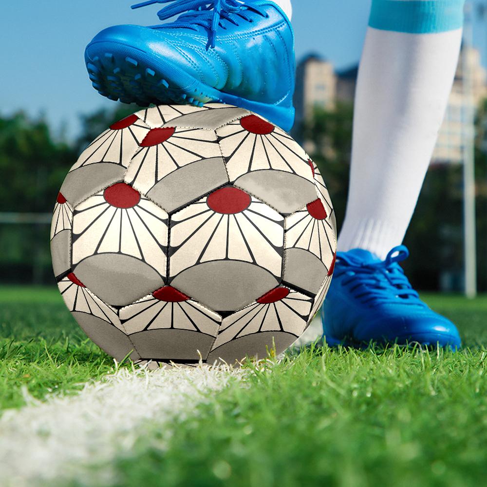 1pc Demon Slayer Kimetsu No Yaiba Football Soccer Ball Size 5 Indoor Soccer Ball Fashion Colorful  Backyard Game -Great For Sports Fans Gift HE3