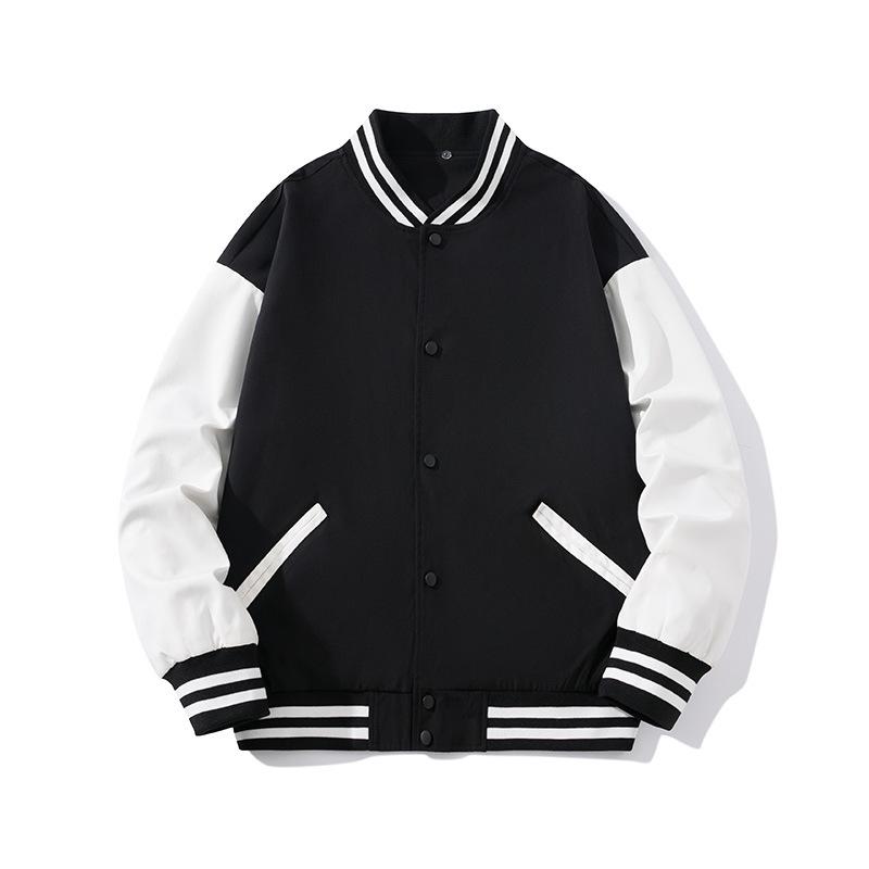 

Весенне-осенний кардиган, бейсбольная форма, свободная куртка для пары, спортивная повседневная куртка, универсальный мужской жакет, топ S