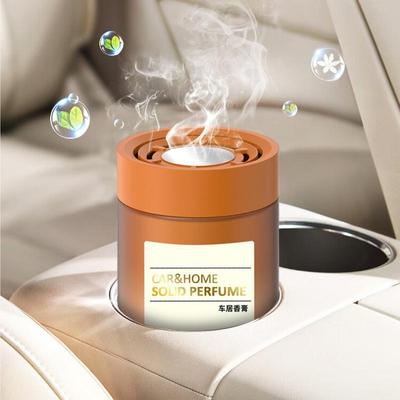 Car Solid Aromatherapy Can Solid Balm For Car Interior Long-Lasting Aromatherapy Fragrance Ornament For Men And Women