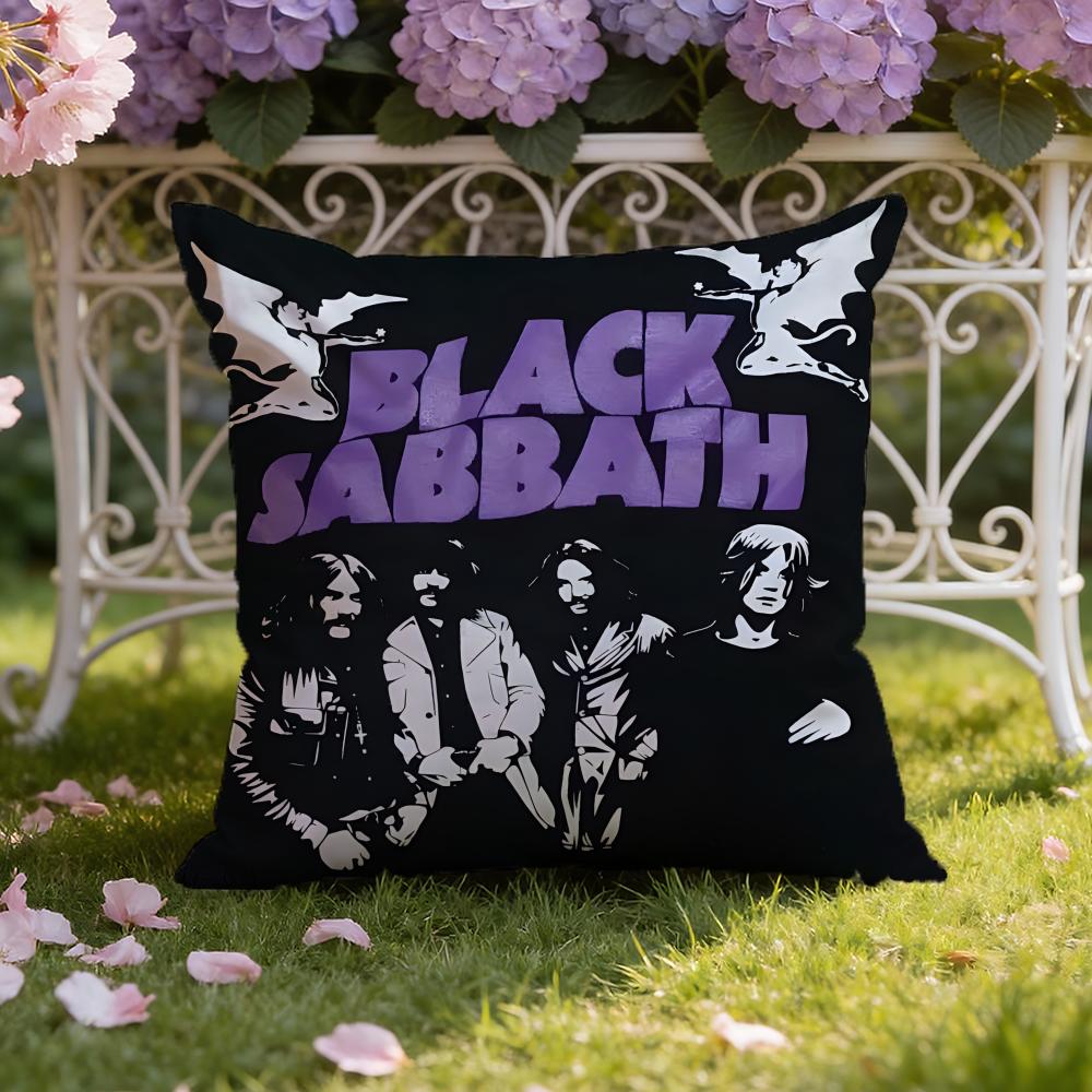 Band B-Black S-Sabbath Kissenbezug Home & Auto Dual-Scene Kissenbezug: Wendbar für höchsten Tragekomfort
