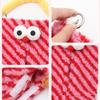 Car Tissue Cute Character Headrest Tissue Box Car Plush Toy Queen-b Box, Hanging, Monster, Refill, Case, Holder, Accessories, (Red)