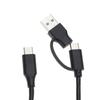 Multifunction 2 In 1 Charging Cable USB3.0 USB A/C To C Charger Data Sync Cable for Cellphone Laptop Tablet