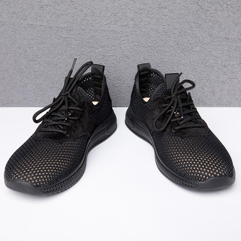 Fashion New Design Running Shoes for Men Breathable Sports Shoes Light Weight Male Summer Flats Breathable Sneakers Hollow Out Footwear