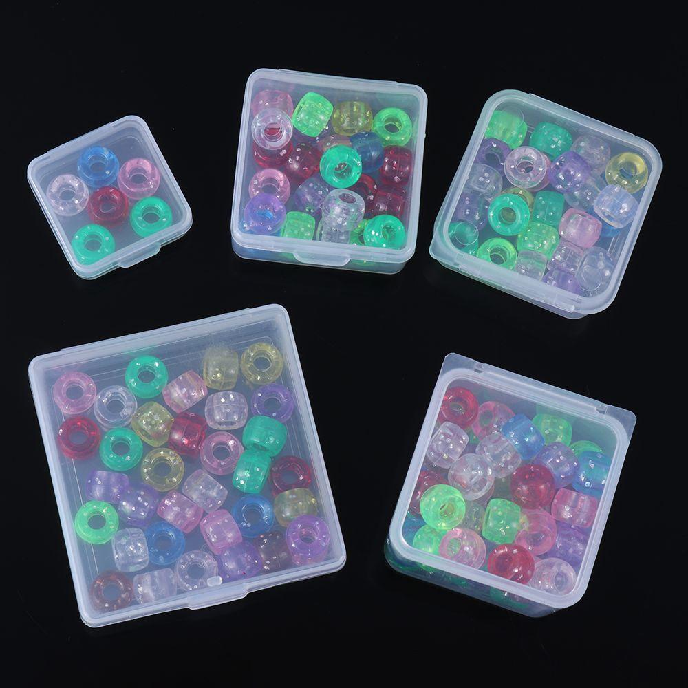 New Nail Art Screw Storage Plastic Beads Container Jewelry Organizer Case Pill Chip Box Small Storage Box