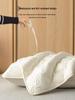 Quilted Waterproof & Stain-Resistant Pillowcases (Set of 2) - Solid Color, Protects Pillow, 48x74cm