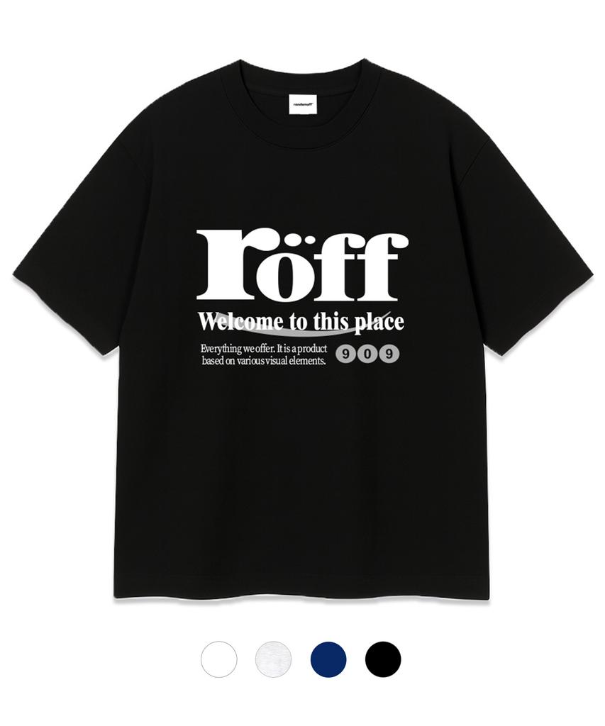 RANDOMOFF Röff Type Play Over Fit T-Shirt (4Color)