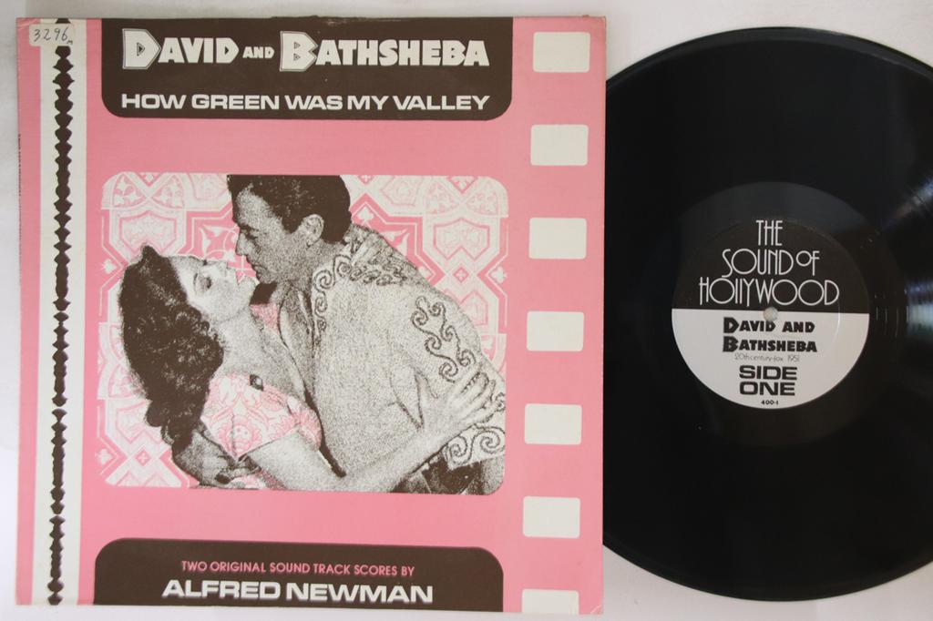 LP Record OST, ALFRED NEWMAN - David And Bathsheba / How Green Was 4001 SOUND OF HOLLYW US Soundtracks & Musicals Used