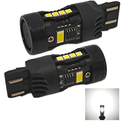 2 Pcs W21/5W LED Bulb 7443 12V No Error, White EU-USA Off-Road