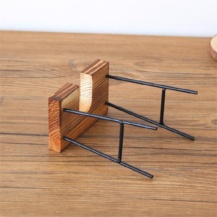Vaso Trasparente a Bulbo per Piante Fiorite Fioriere Idroponiche Terrari Piante Vassoio in Legno