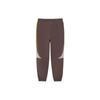 LiNing Sport Life Color Block Jogger Knit Pants Men Bottoms Pepper-Brown AYKS309-5