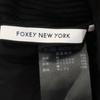 FOXEY NEW YORK Made In Japan Long Sleeve Turtleneck One Piece 40 Black Women Used