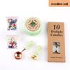 Wooden Sealing Wax Melting Furnace Set with Wax Pellets for Journals and Seals