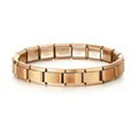 Italian Stainless Steel Love Heart & Star Modular Bracelet - Detachable Elastic Watch Band, European & American Fashion.