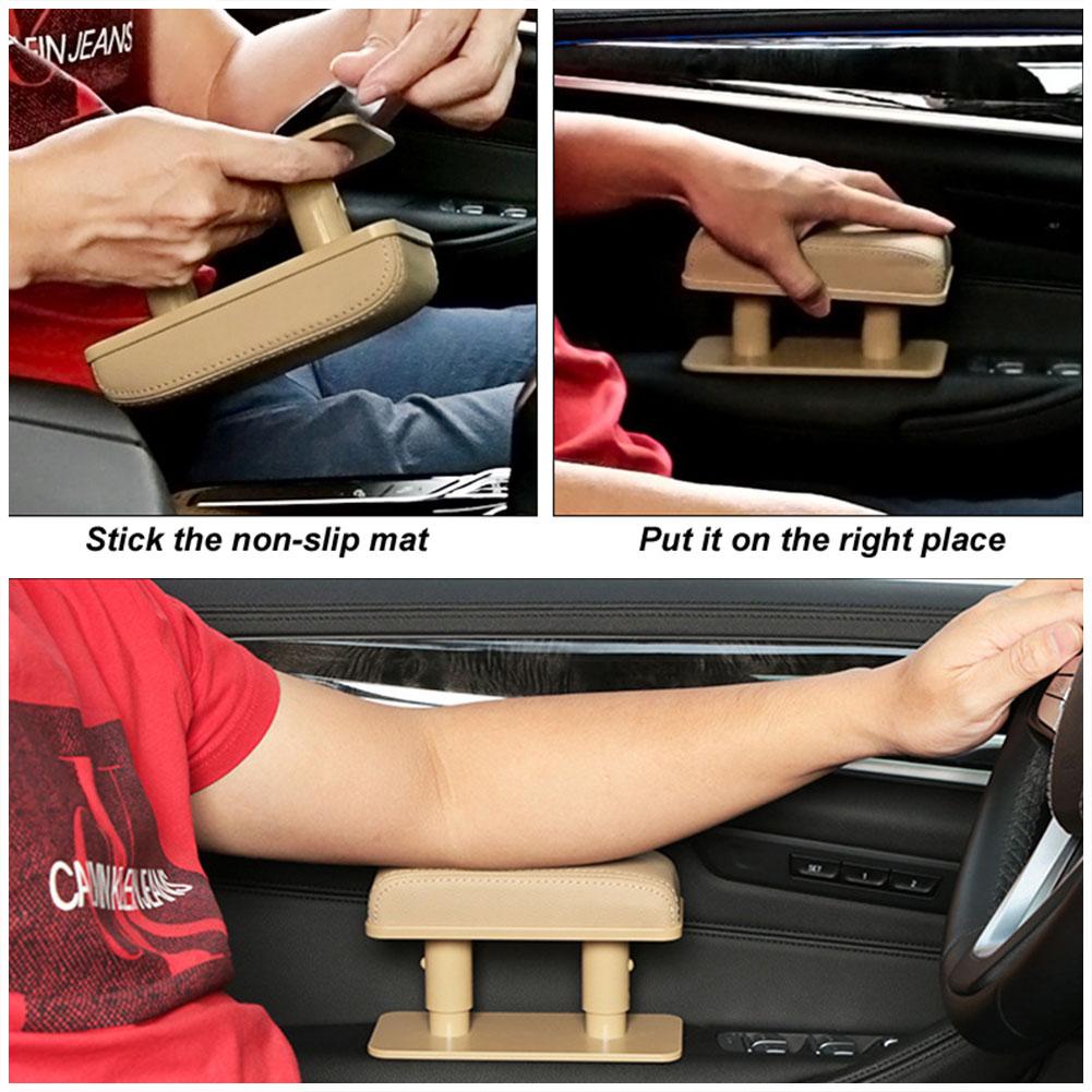 Car Armrest Elbow Support Door Hand Arm Rest Anti-fatigue Hand Rest Cushion Pad Adjustable