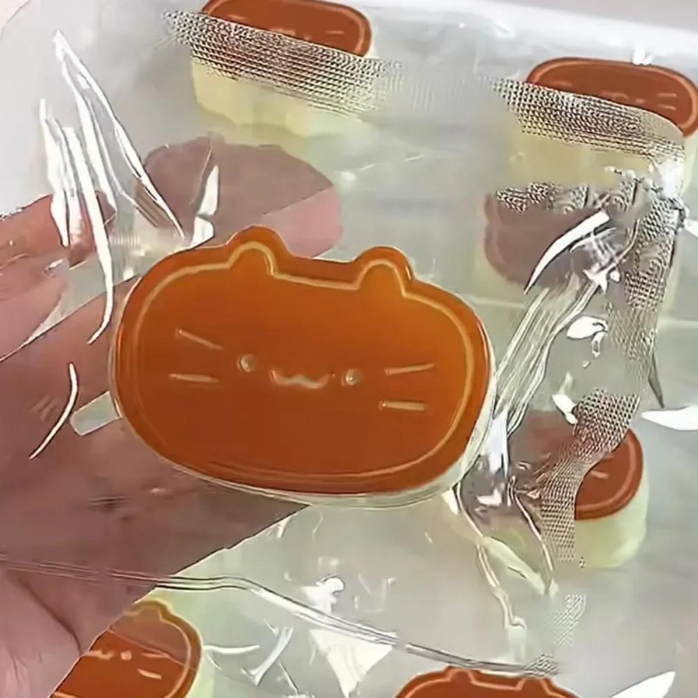 Sticky Cute Cat Cheese Bread Pinch  Pressure Relief Soft Fingertip  Relieving Squeeze Decompression Slow Rebound