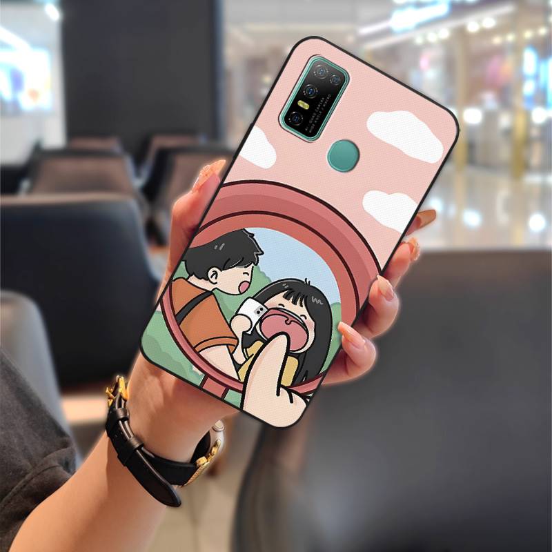 Waterproof TPU Phone Case For Doogee N30 Couple Cartoon Shockproof Full Wrap Soft Case Silicone Back Cover Protective