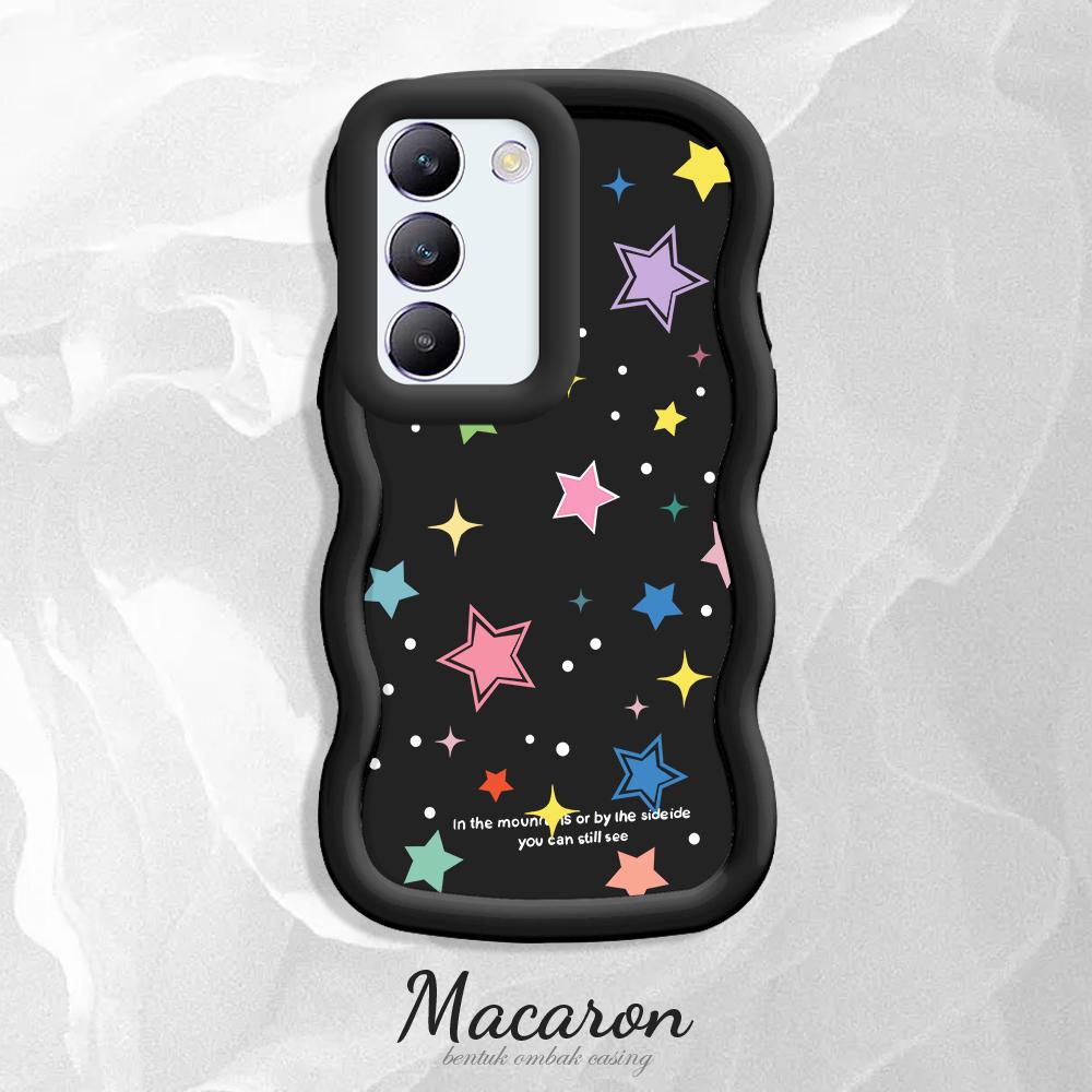 

Окрашенный узор Big Wave Edge Мягкий силиконовый материал Macaron чехол для телефона противоударный защитный резиновый чехол для OnePlus Vivo Motorola Moto Motorola Moto E14