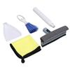 Car Cleaning Kit Multipurpose Portable Automobile Interior Wash Cloth Brush for Seats Windshield