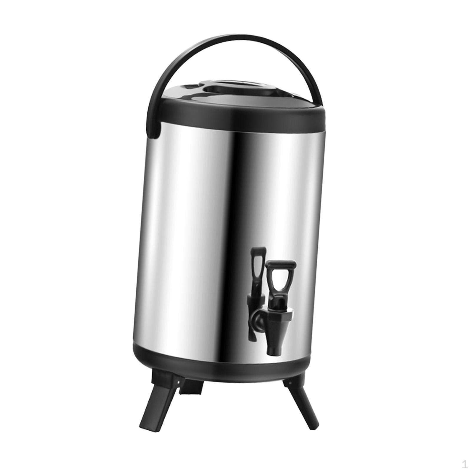 Двустенный контейнер для напитков из нержавеющей стали 6L