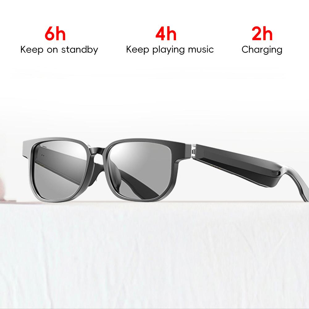 KI Smart Bluetooth Audiobrille Outdoor-Sport Anruf Navigation Ultraviolett-Schutz Sonnenbrille