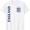 England Football Crest T-shirt, Size S-5XL