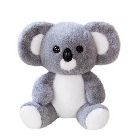 Realistic Koala Plush Doll Huggable Stuffed Animal Sleeping Pose Koala Plushie Emotional Comfort Companion for Children