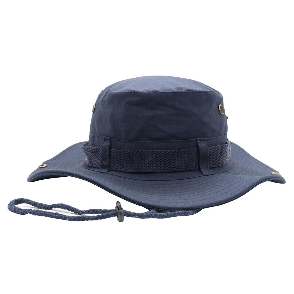Outdoor Men's Solid Big Eaf Sun Hat Bucket Hat -UV Protection Women Bucket Hat Summer Hiking For Fishing Camper Camp Cap