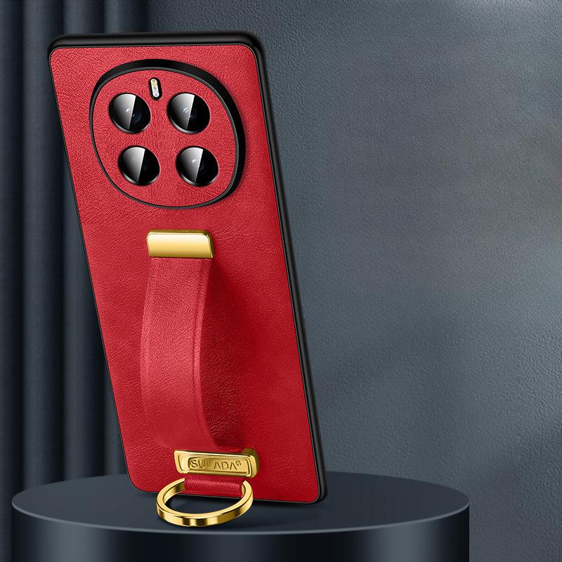 

Чехол для телефона Honor Magic7pro, Кольцо, Подставка-браслет, Кожаный чехол HONOR 6por Business M5 для мужчин с защитой от падений Honor Magic 5