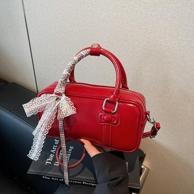 Premium Handbag Bag Women's Summer New Trendy Fashion Bowling Shoulder Bag Popular Messenger Bag
