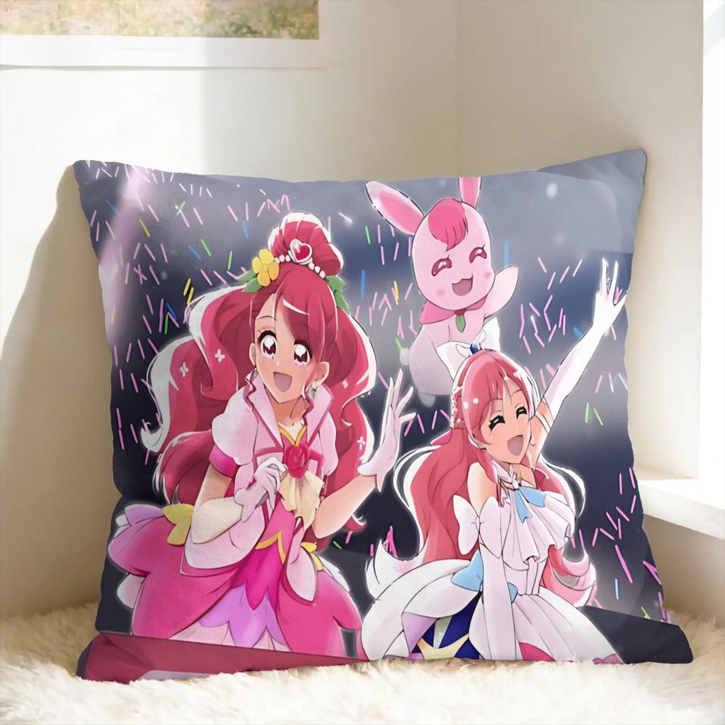 Anime Sky P-Precure Pillow Case Cute Funny Pillow Cover Comfy Pillowcases For Living Room Chair
