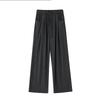 Lazy wind glutinous rice pants spring new women's pendant soft waxy relaxation knitted sports loose wide-leg pants