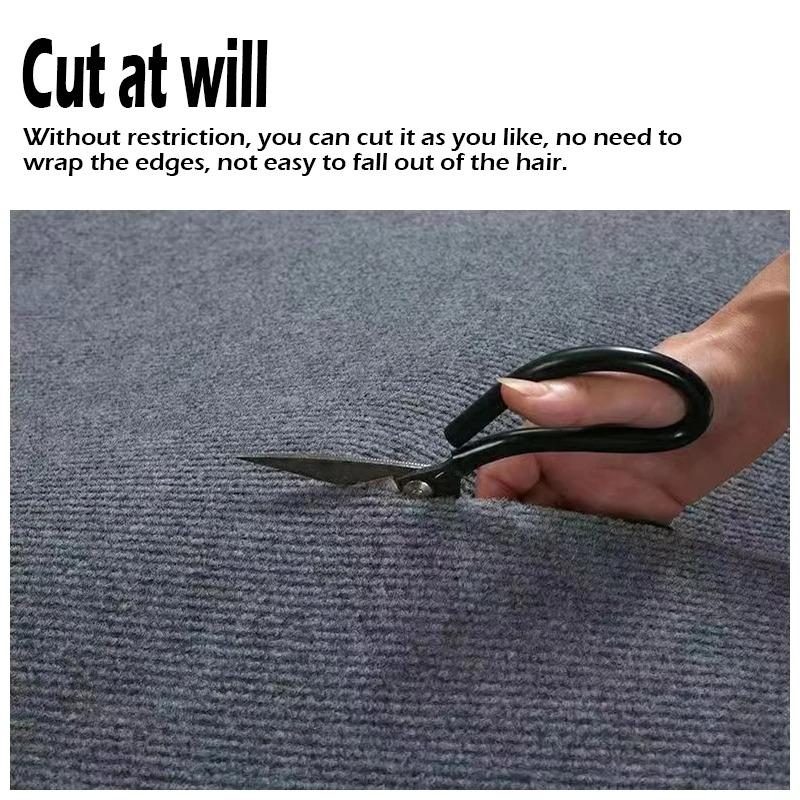 Room Decoration Staircase Carpet Living Room Water Uptake Rugs for Bedroom Kitchen Home Decor Bathroom Self-adhesive Solid Color