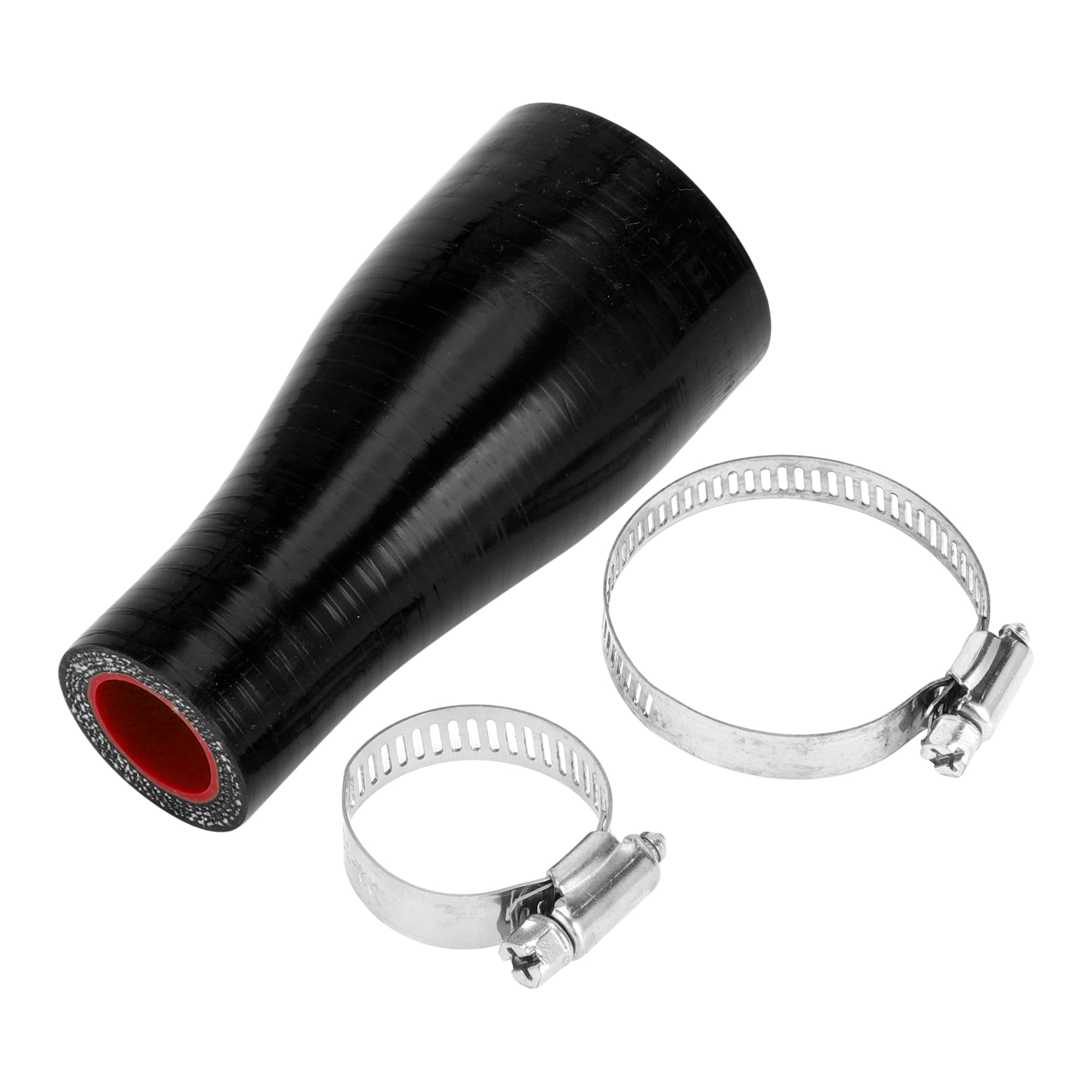 

X AUTOHAUX Inner Diameter 0.7 - 1.5 inches (19 - 38 mm), Length 3.9 Inner diameter 38-19mm красный