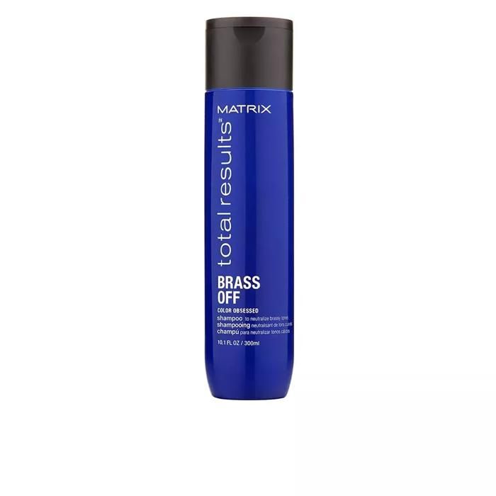 Matrix Total Results Brass Off Shampooing 300ml - Shampooing Pour Neutraliser Les Reflets Chauds
