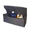 Car Storage Travel Bag Soft Wool Felt Trunk Organizer Storage Box Multi-Pocket Organizer Bag