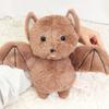 27cm High Quality Bat Plush Toys Movie Stuffed Bat Animals Cartoon Soft Model for Boys Girls Christmas Halloween Holiday Gifts