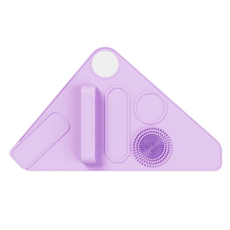 Silikon Make-up Pinselhalter Handgelenkband Multifunktionales Schönheitswerkzeug Mit Reinigungszone Für Kosmetik-Enthusiasten