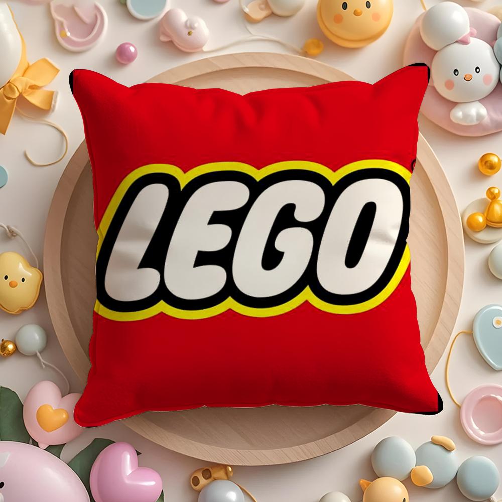 

Game Fashion L-LEGO-O Pillow Case Soft Plush Fabric Double-Sided Printed Cushion Cover Warm Winter Sofa Pillow Case 30cmx30cm