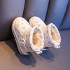 Winterstiefel für Kinder: Abriebfeste, Dicke, Warme, Rutschfeste Modestiefel mit Zusätzlichem Fleece für Jungen und Mädchen