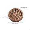 Wood Tea Tray Teapot Practical Enthusiasts Gifts Unique Decorative Convenient Hollow
