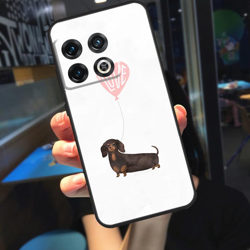 Dachshund Dog Funda For OnePlus 12R 13 R 12 11 9 10 Pro 8T 9RT 10T OnePlus Nord 4 CE 2 3 Lite N20 N30 Case