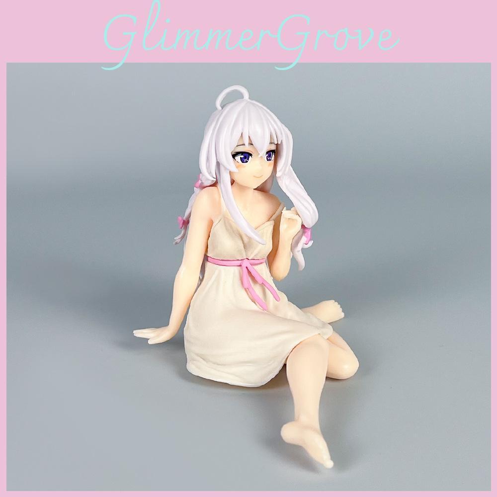 Wandering Witch The Journey Of Elaina Pvc Model Toy With Pajama Design For Gift