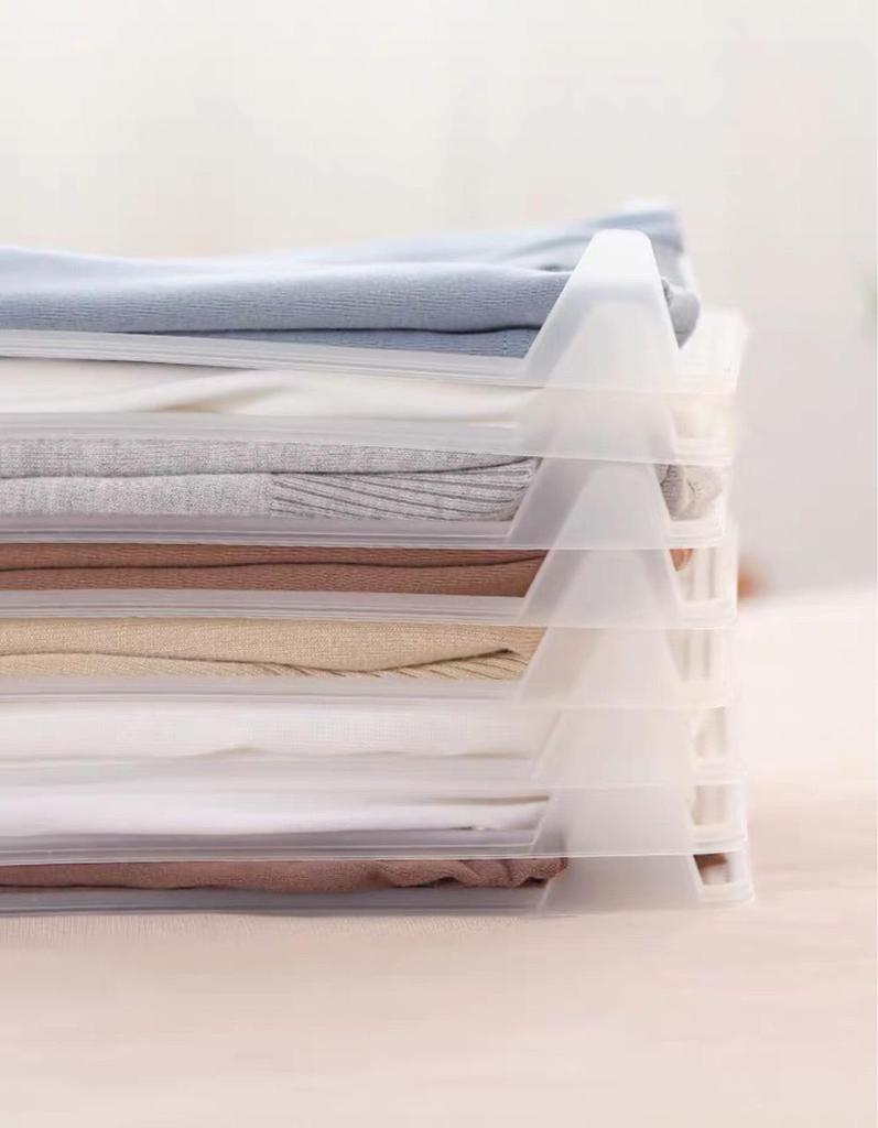 Creative Large Plastic Folding Board for Quick and Easy Shirt Organization