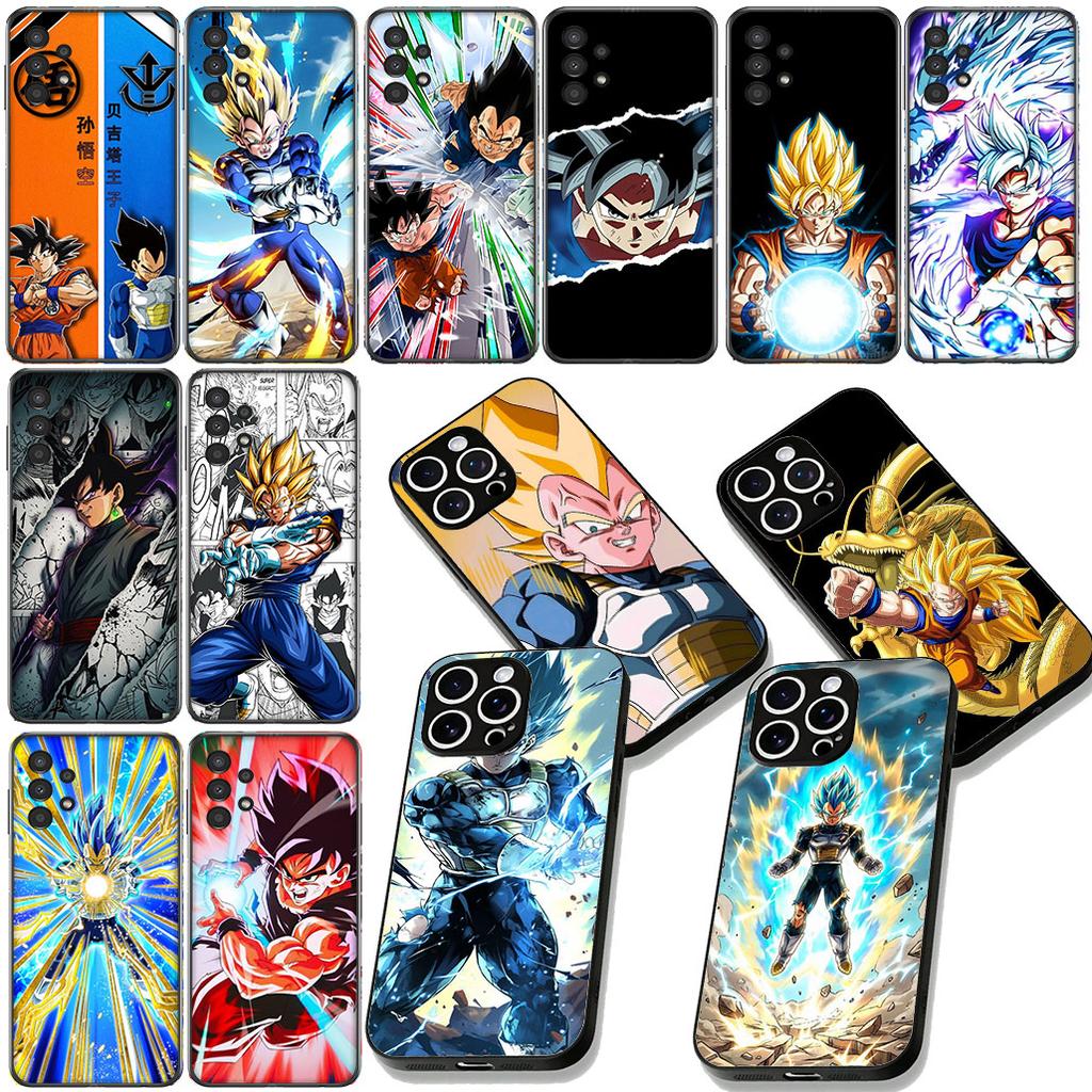 Cartoon Dragon Gokus Ball Vegeta Phone Cover for Apple iPhone 16 17 Air 14 15 Pro Max Plus 16+ 16E 14+ ProMax Protective Case