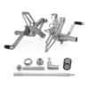 Artudatech Aluminum Rear Sets Footpegs Footrest For Kawasaki Ninja ZX-25R ZX25R 2020-2021
